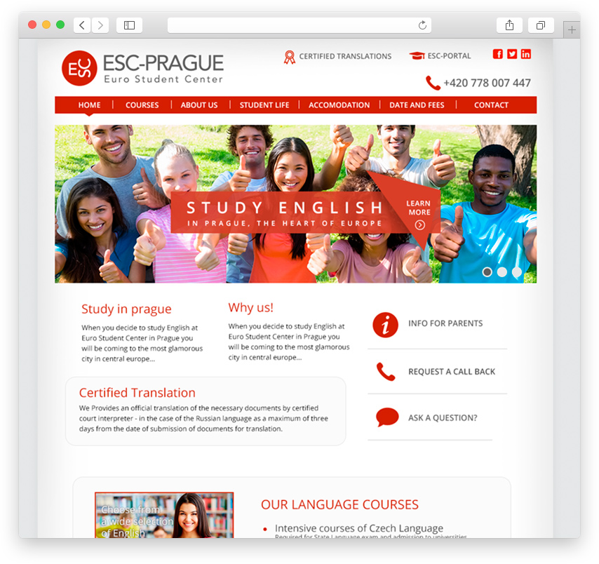 website