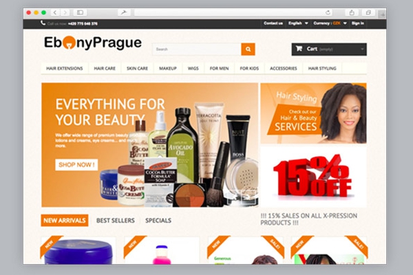 Ebony Prague Salon